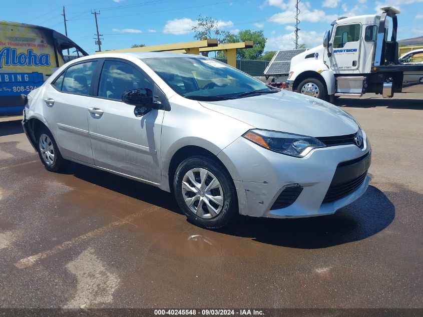 2014 Toyota Corolla L VIN: 5YFBURHEXEP091518 Lot: 40245548