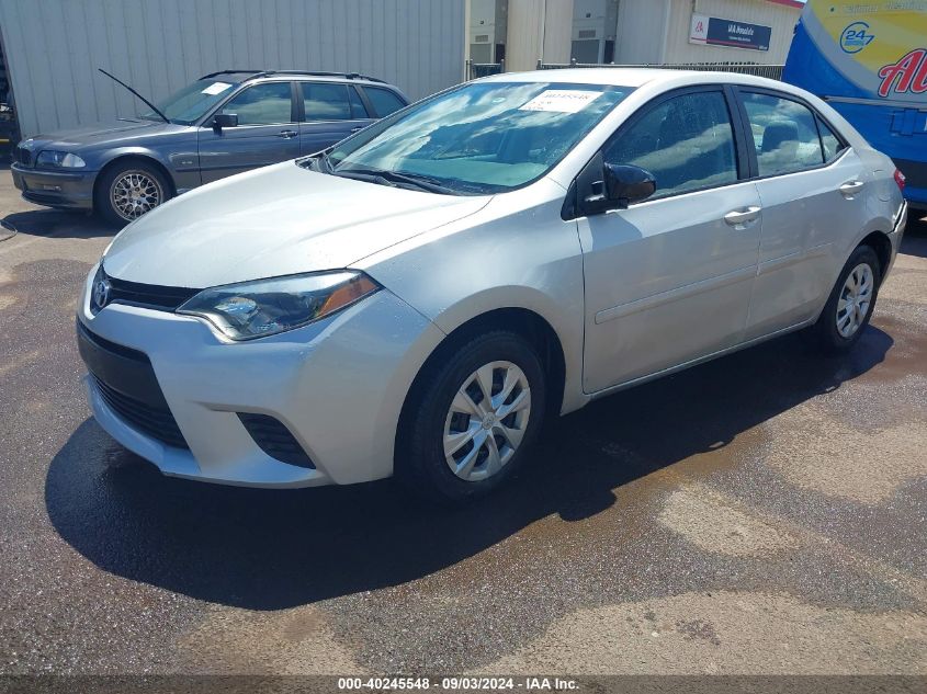 2014 Toyota Corolla L VIN: 5YFBURHEXEP091518 Lot: 40245548