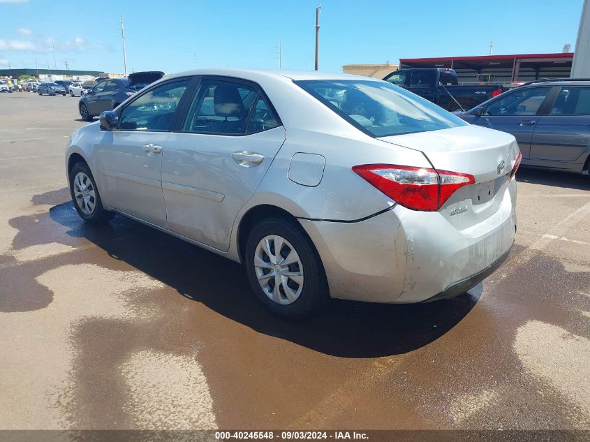 2014 Toyota Corolla L VIN: 5YFBURHEXEP091518 Lot: 40245548