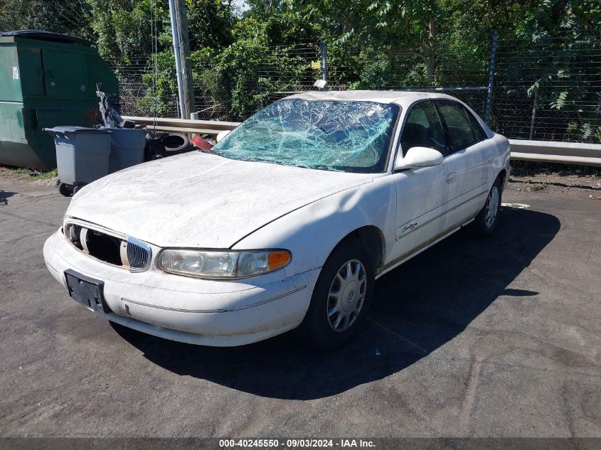 2002 Buick Century Custom VIN: 2G4WS52J221110672 Lot: 40245550