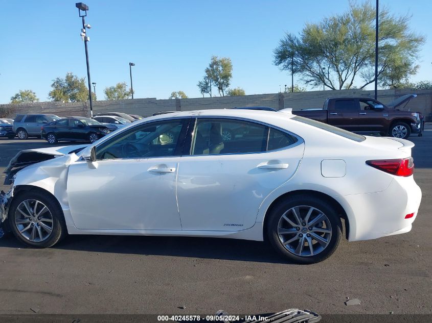 2018 Lexus Es 300H VIN: JTHBW1GGXJ2169057 Lot: 40245578