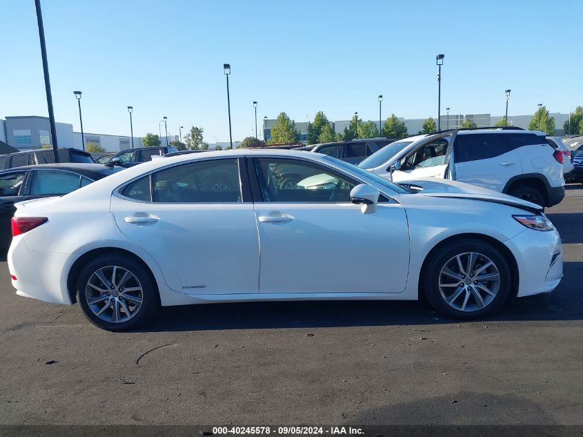 2018 Lexus Es 300H VIN: JTHBW1GGXJ2169057 Lot: 40245578