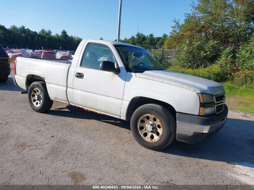 2006 Chevrolet Silverado 1500 Work Truck VIN: 3GCEC14X56G234052 Lot: 40245583