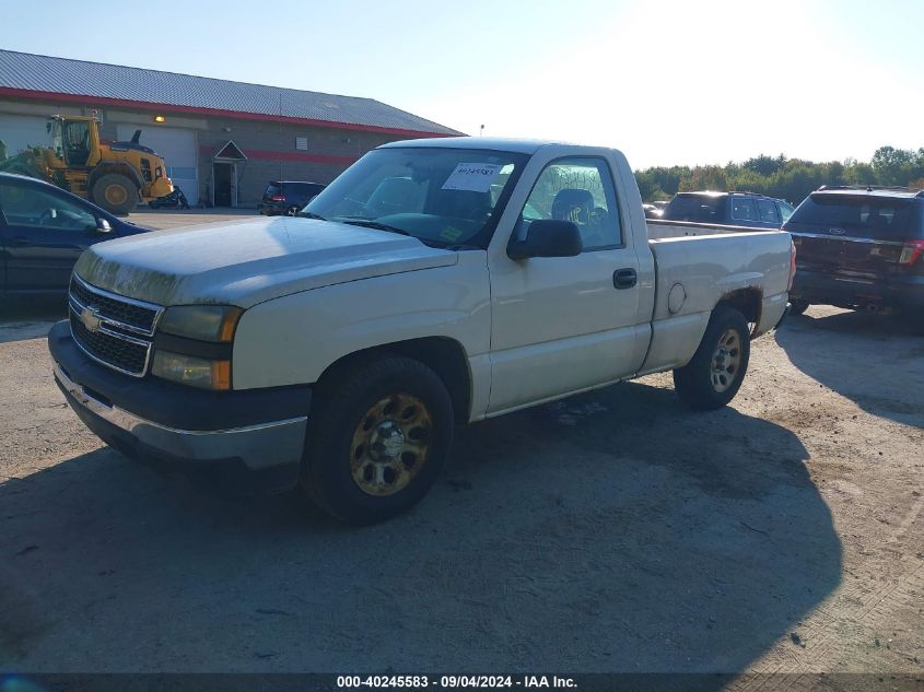 2006 Chevrolet Silverado 1500 Work Truck VIN: 3GCEC14X56G234052 Lot: 40245583