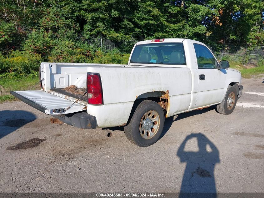 2006 Chevrolet Silverado 1500 Work Truck VIN: 3GCEC14X56G234052 Lot: 40245583