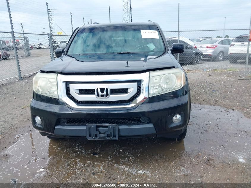 2010 Honda Pilot Touring VIN: 5FNYF3H87AB021055 Lot: 40245588