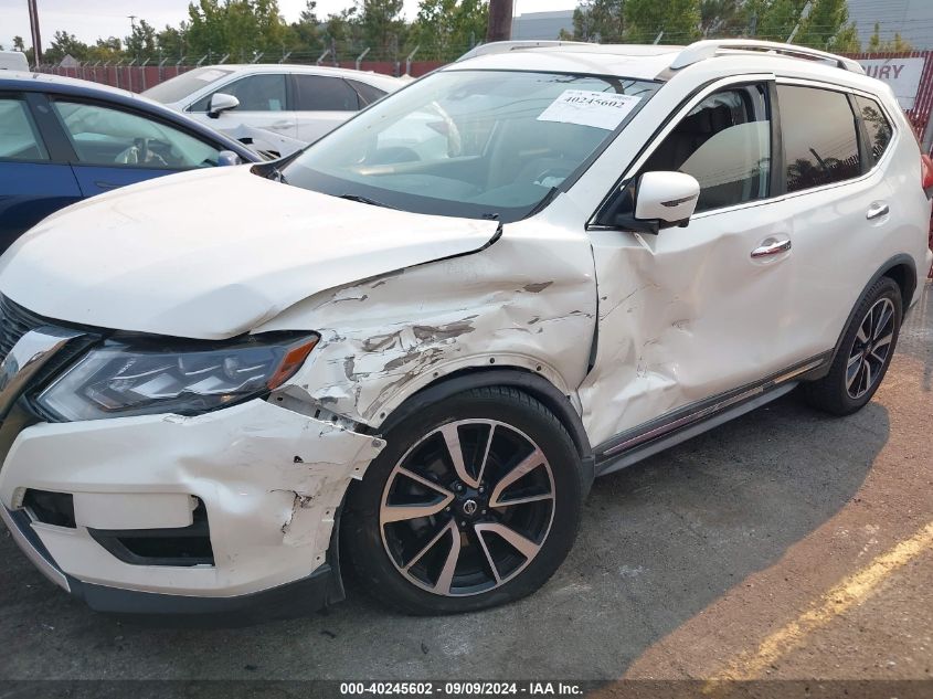 2018 Nissan Rogue Sl VIN: JN8AT2MT0JW470656 Lot: 40245602