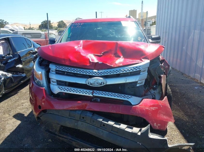 2013 Ford Explorer Xlt VIN: 1FM5K8D86DGA04576 Lot: 40245622