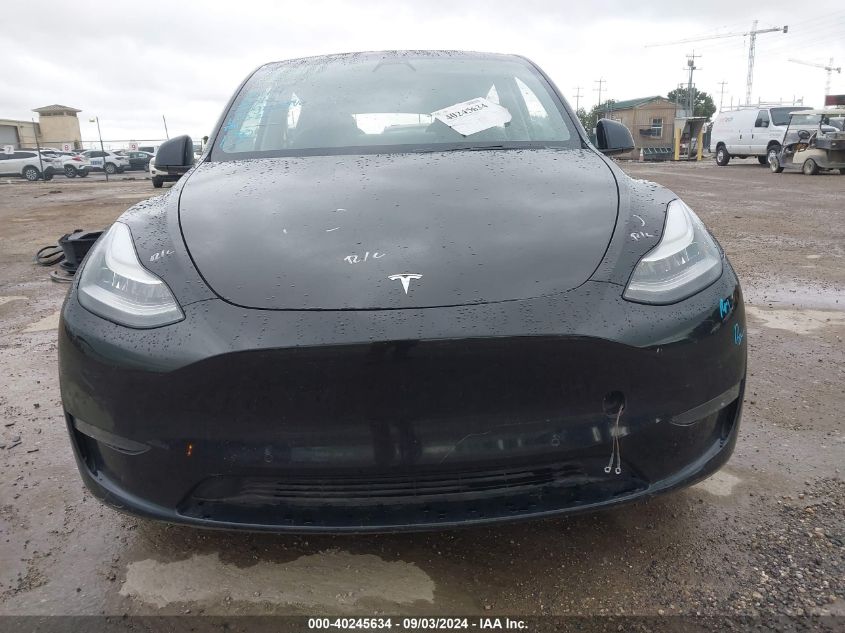 2020 Tesla Model Y Long Range Dual Motor All-Wheel Drive VIN: 5YJYGDEE1LF029247 Lot: 40245634