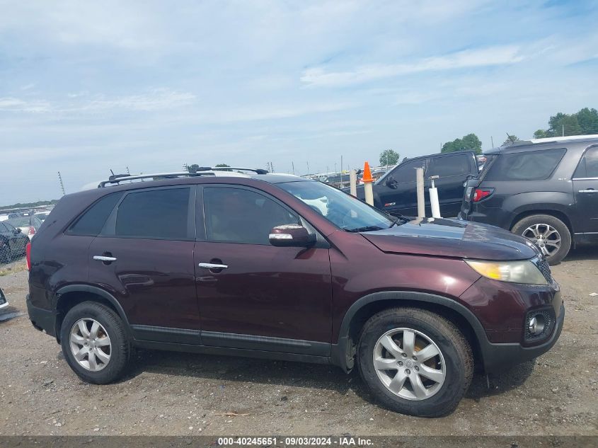 2011 Kia Sorento Lx VIN: 5XYKT4A19BG184317 Lot: 40245651