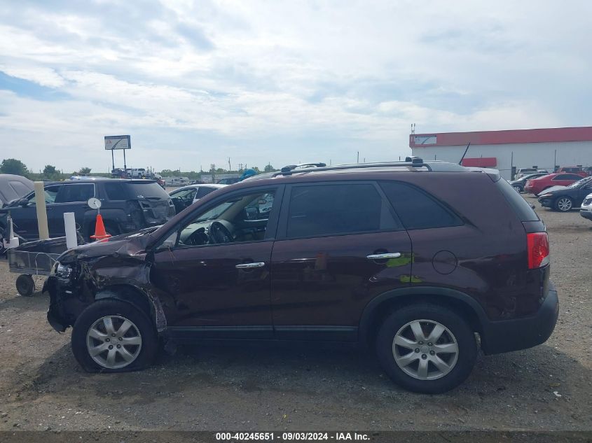 2011 Kia Sorento Lx VIN: 5XYKT4A19BG184317 Lot: 40245651