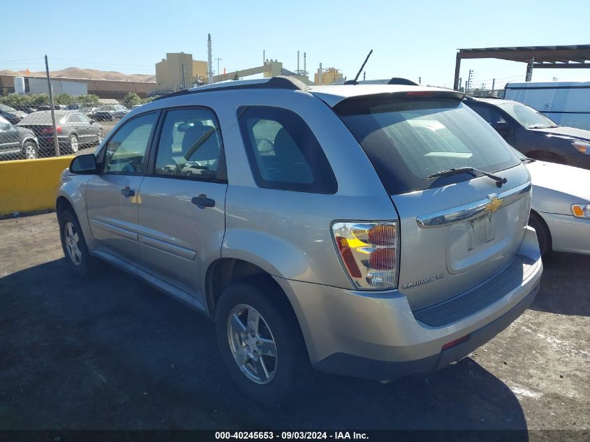 2008 Chevrolet Equinox Ls VIN: 2CNDL23F386294996 Lot: 40245653