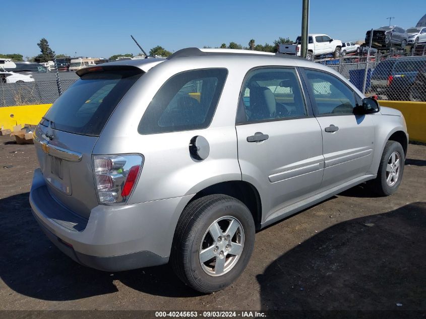 2008 Chevrolet Equinox Ls VIN: 2CNDL23F386294996 Lot: 40245653