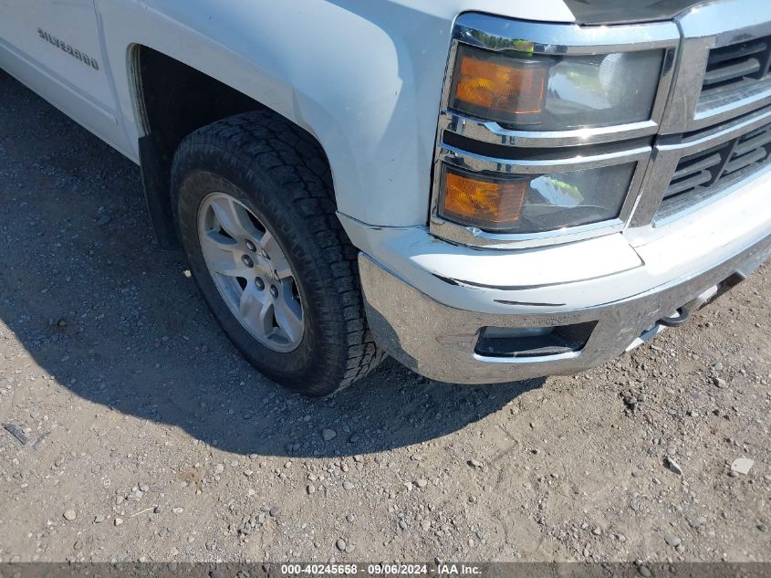 2015 Chevrolet Silverado 1500 2Lt VIN: 1GCVKREH4FZ316525 Lot: 40245658