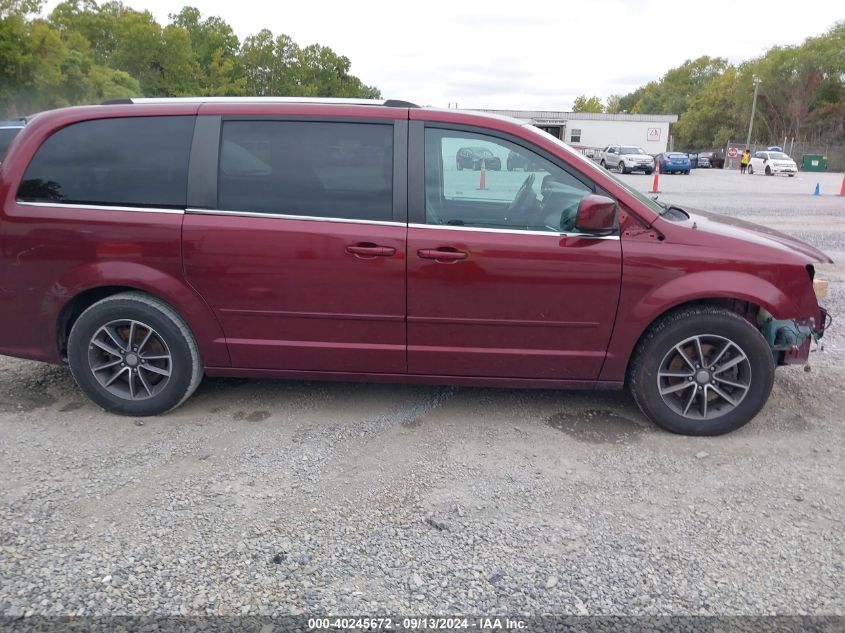 2017 Dodge Grand Caravan Sxt VIN: 2C4RDGCG8HR790923 Lot: 40245672