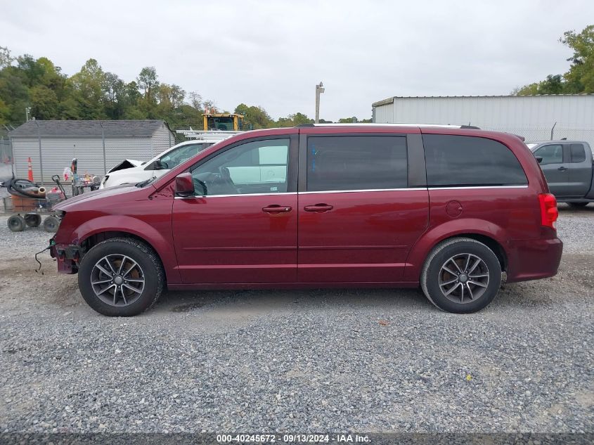 2017 Dodge Grand Caravan Sxt VIN: 2C4RDGCG8HR790923 Lot: 40245672