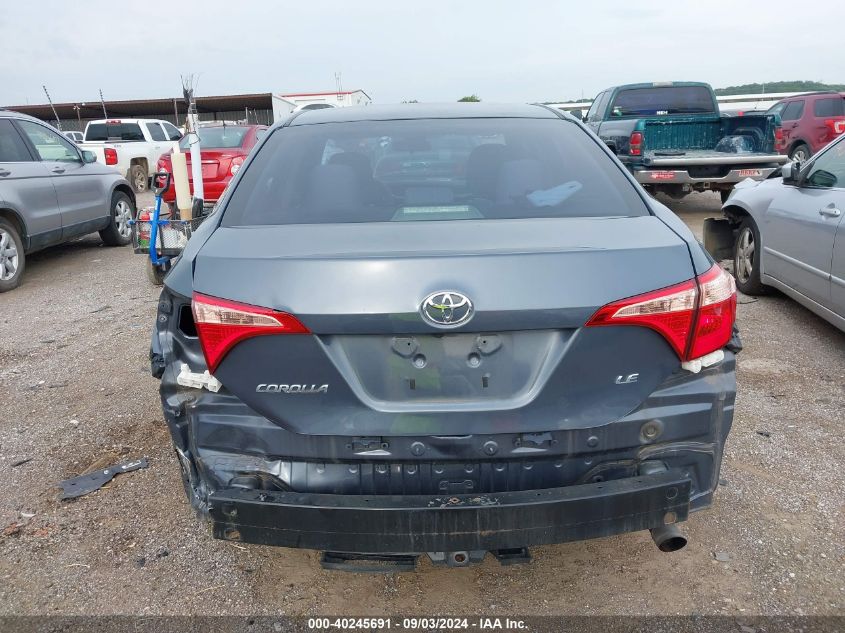 2018 Toyota Corolla Le VIN: 5YFBURHE7JP833898 Lot: 40245691