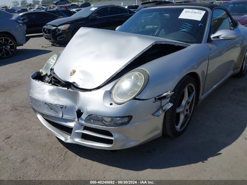 2007 Porsche 911 Carrera/Carrera 4 VIN: WP0CA29917S765613 Lot: 40245692