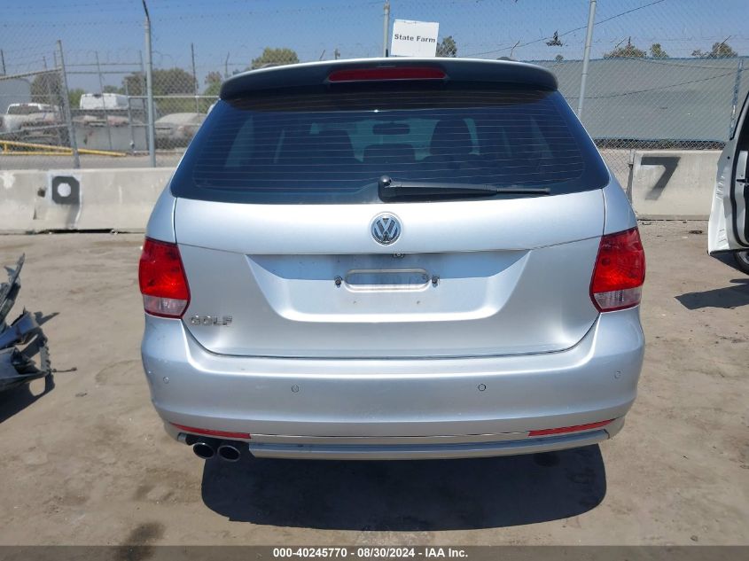 2013 Volkswagen Jetta Sportwagen 2.5L S/2.5L Se VIN: 3VWPP7AJ5DM692282 Lot: 40245770