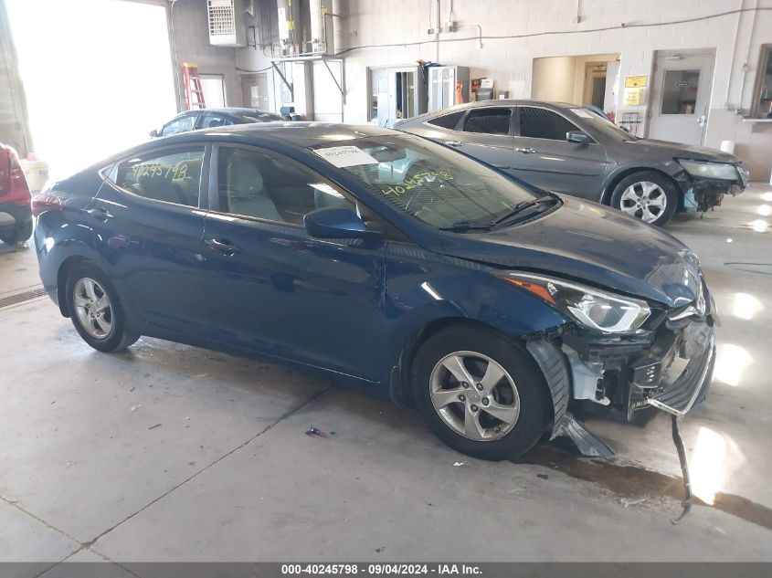 KMHDH4AE6FU426252 2015 HYUNDAI ELANTRA - Image 1