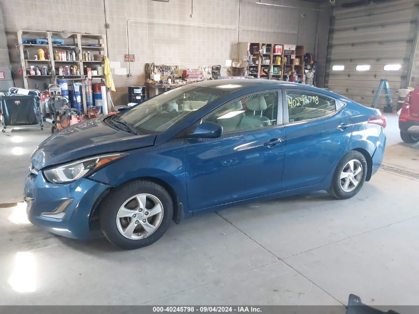 KMHDH4AE6FU426252 2015 HYUNDAI ELANTRA - Image 2