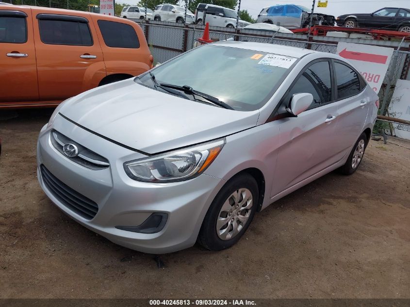 2016 Hyundai Accent Se VIN: KMHCT4AE1GU143575 Lot: 40245813