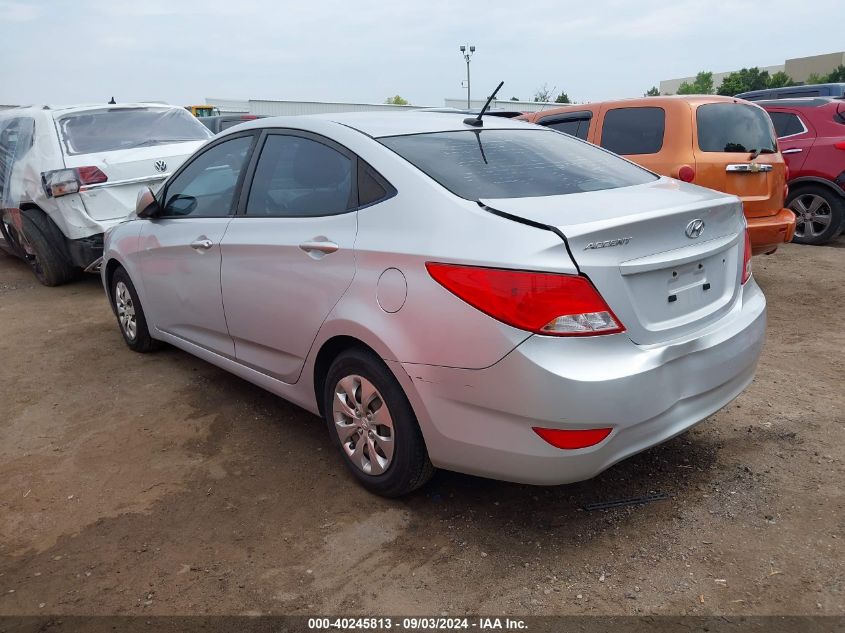 2016 Hyundai Accent Se VIN: KMHCT4AE1GU143575 Lot: 40245813