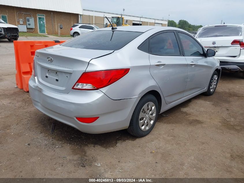 2016 Hyundai Accent Se VIN: KMHCT4AE1GU143575 Lot: 40245813