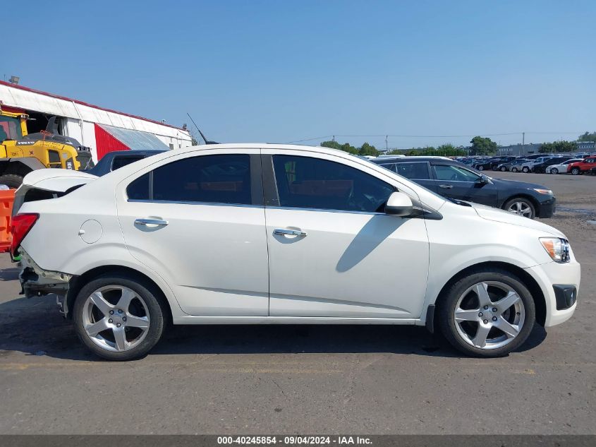 2013 Chevrolet Sonic Ltz Auto VIN: 1G1JE5SB4D4187574 Lot: 40245854