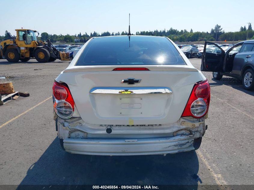 2013 Chevrolet Sonic Ltz Auto VIN: 1G1JE5SB4D4187574 Lot: 40245854