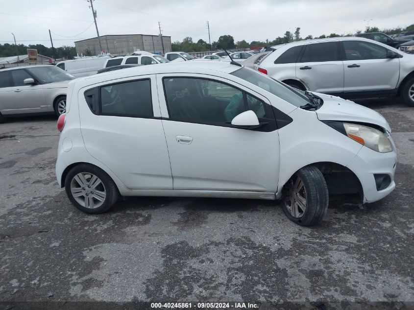 2014 Chevrolet Spark 1Lt VIN: KL8CD6S9XEC535562 Lot: 40245861