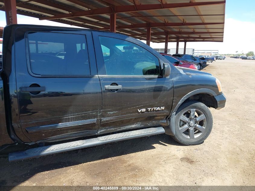 2015 Nissan Titan Sv VIN: 1N6AA0EC6FN509152 Lot: 40245889