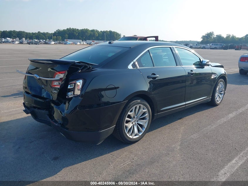 Vin: 1fahp2f89jg114956, lot: 40734083, ford taurus limited 20184