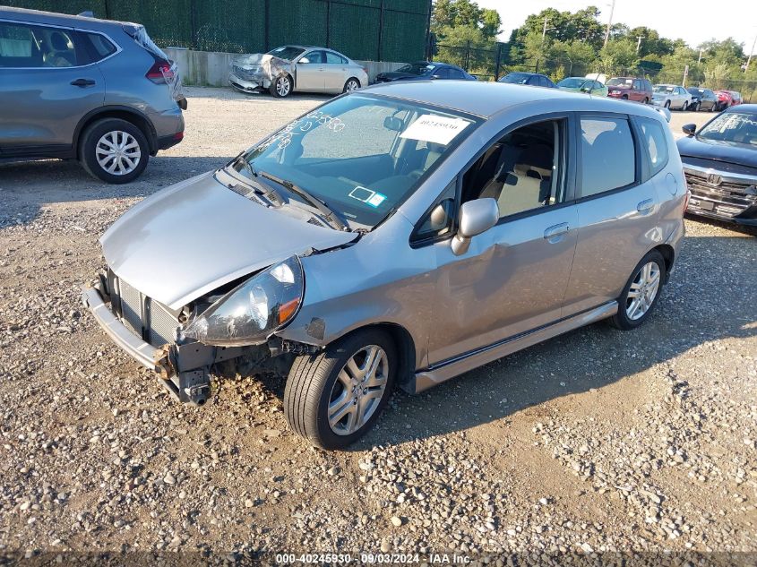 2007 Honda Fit Sport VIN: JHMGD38657S022246 Lot: 40245930