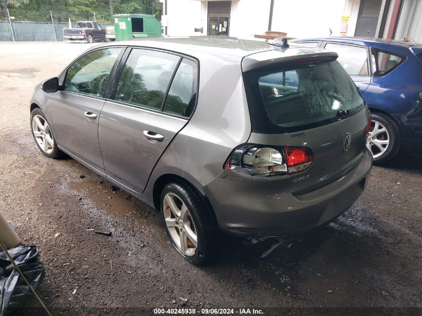 2010 Volkswagen Golf 4-Door VIN: WVWDA7AJ5AW245471 Lot: 40245938