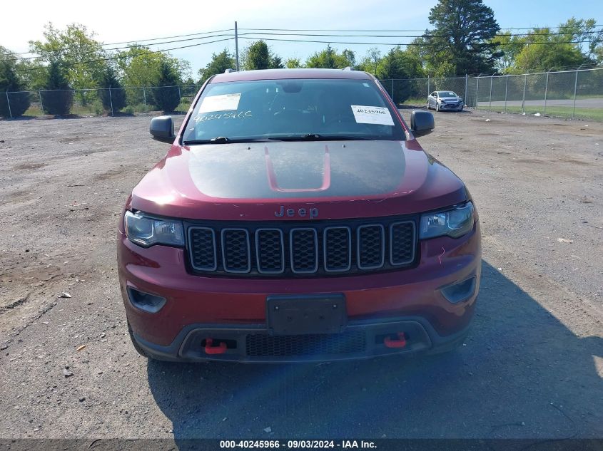 2017 Jeep Grand Cherokee Trailhawk 4X4 VIN: 1C4RJFLG5HC619980 Lot: 40245966