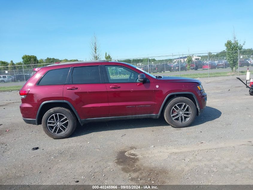 2017 Jeep Grand Cherokee Trailhawk 4X4 VIN: 1C4RJFLG5HC619980 Lot: 40245966