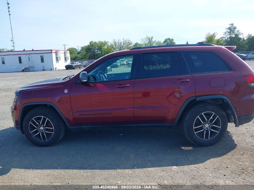 2017 Jeep Grand Cherokee Trailhawk 4X4 VIN: 1C4RJFLG5HC619980 Lot: 40245966