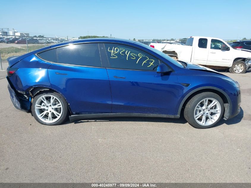 2020 Tesla Model Y Long Range Dual Motor All-Wheel Drive VIN: 5YJYGDEE5LF035228 Lot: 40245977