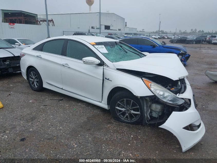 2013 Hyundai Sonata Hybrid VIN: KMHEC4A40DA091479 Lot: 40245985