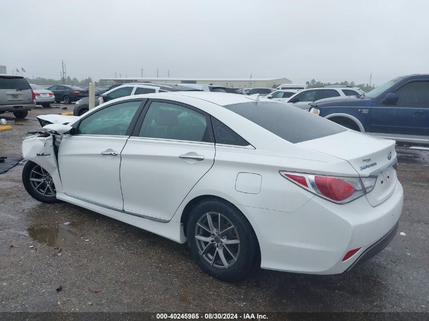 2013 Hyundai Sonata Hybrid VIN: KMHEC4A40DA091479 Lot: 40245985