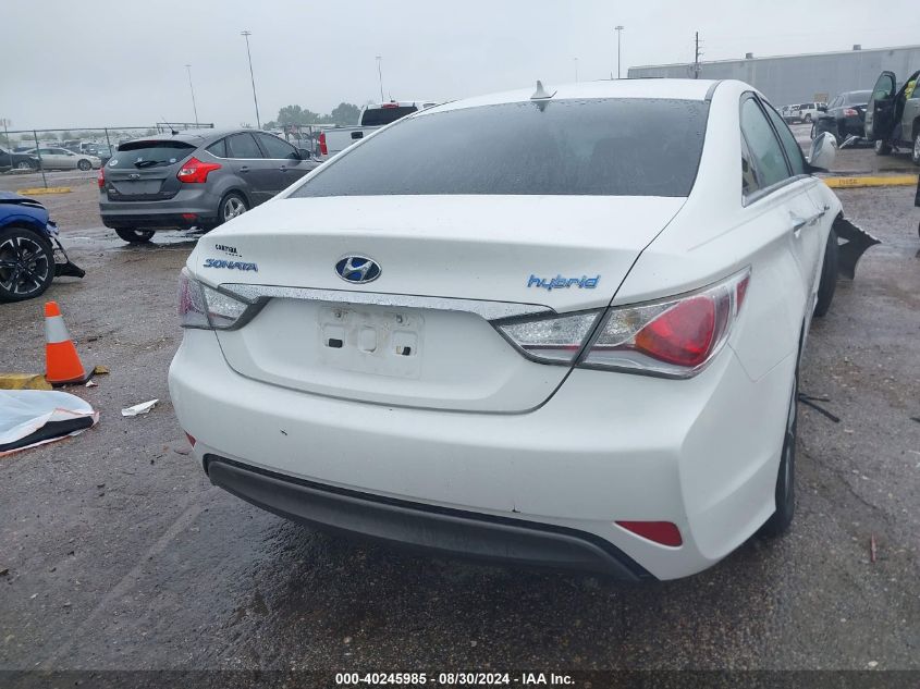 2013 Hyundai Sonata Hybrid VIN: KMHEC4A40DA091479 Lot: 40245985