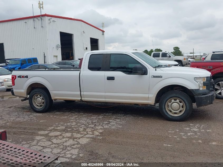 2017 Ford F150 Super Cab VIN: 1FTEX1EF5HKD93286 Lot: 40245986