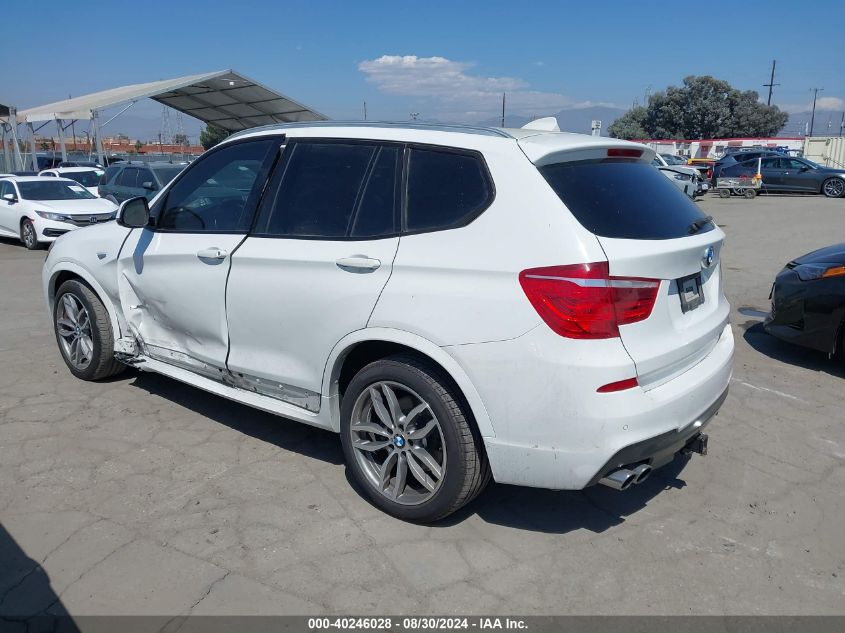 2017 BMW X3 SDRIVE28I - 5UXWZ7C33H0V87805