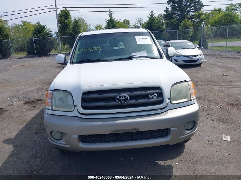 2004 Toyota Sequoia Sr5 V8 VIN: 5TDBT44A34S207687 Lot: 40246053