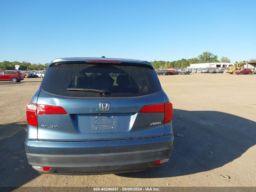 2018 Honda Pilot Exl VIN: 5FNYF6H88JB069648 Lot: 40246057