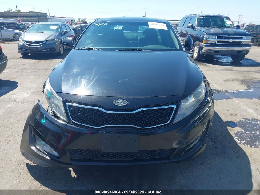 2012 Kia Optima Sx VIN: 5XXGR4A69CG052678 Lot: 40246064