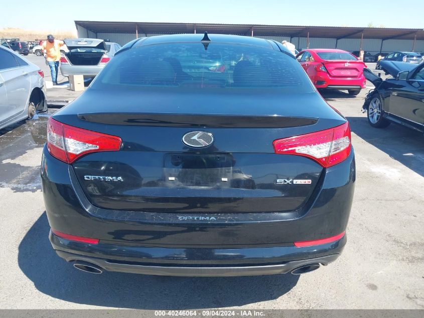 2012 Kia Optima Sx VIN: 5XXGR4A69CG052678 Lot: 40246064