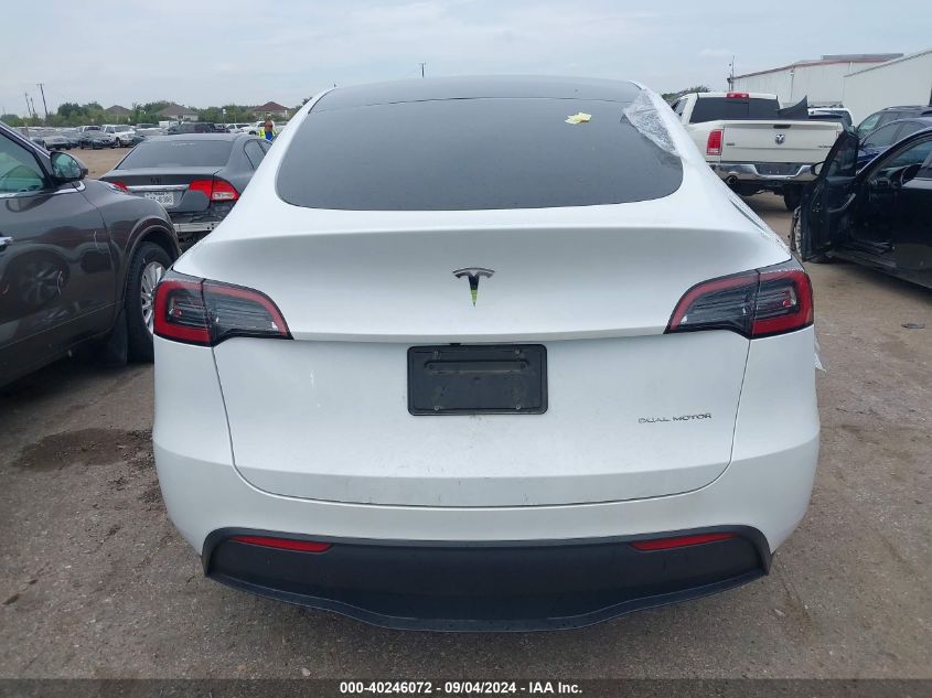 2023 Tesla Model Y VIN: 7SAYGDEE1PA080527 Lot: 40246072