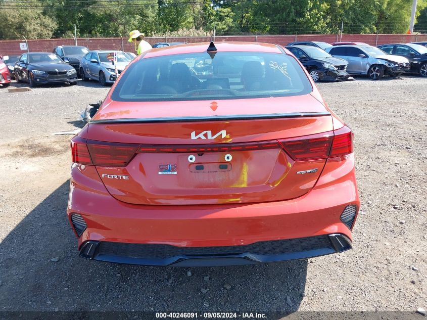 2022 Kia Forte Gt-Line VIN: 3KPF54AD6NE497848 Lot: 40246091